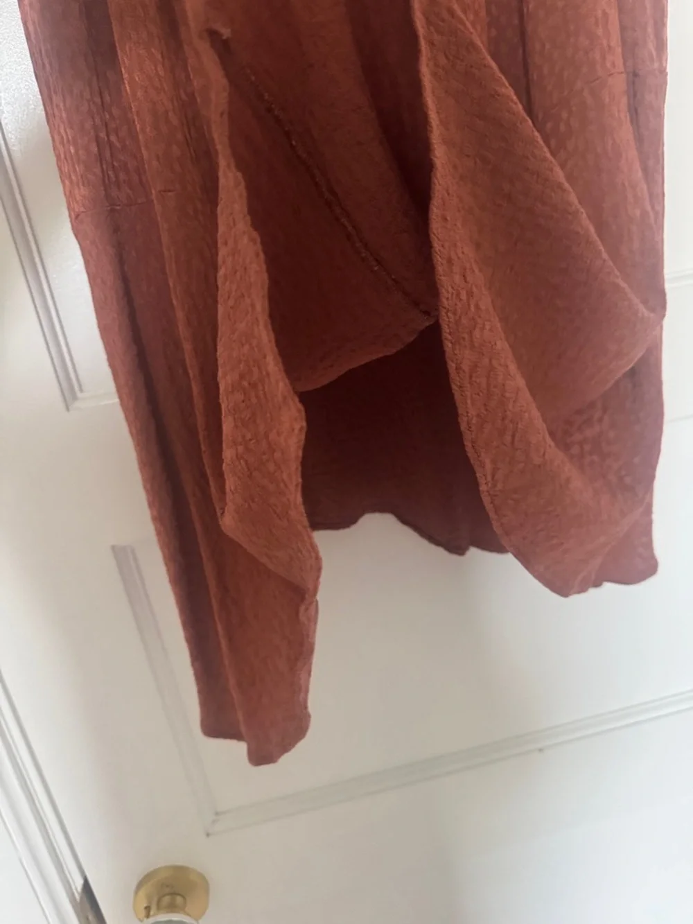 Madewell Flounce Hem Midi Skirt Cheetah Jacquard - Picture 12 of 12